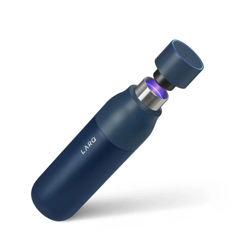 LARQ Insulated Self-Cleaning Water Bottle - Navy Blue